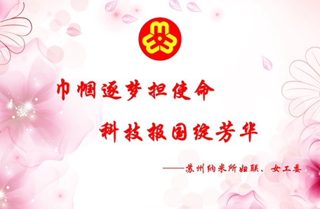 95.苏州纳米所开展“巾帼逐梦担使命 科技报国绽芳华”主题活动