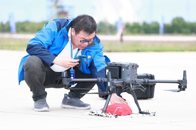 智能无人机应用领域比赛现场