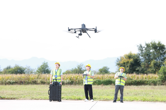 智能无人机应用领域比赛现场