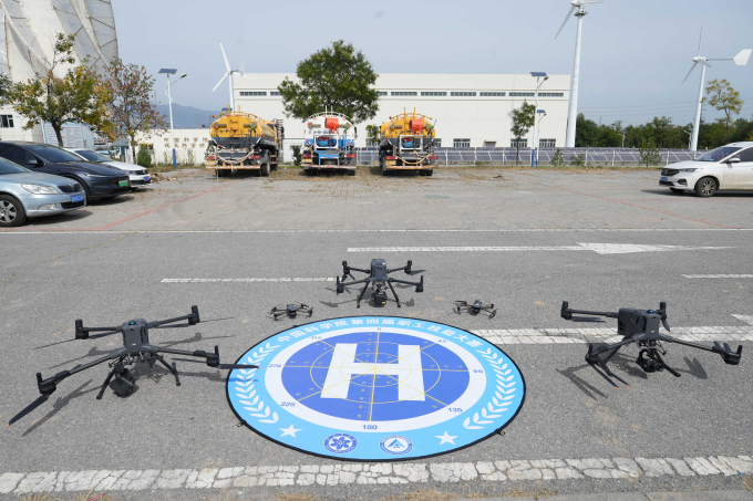 智能无人机应用领域比赛现场