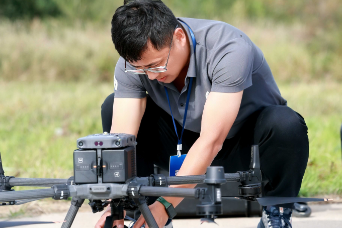 智能无人机应用领域比赛现场