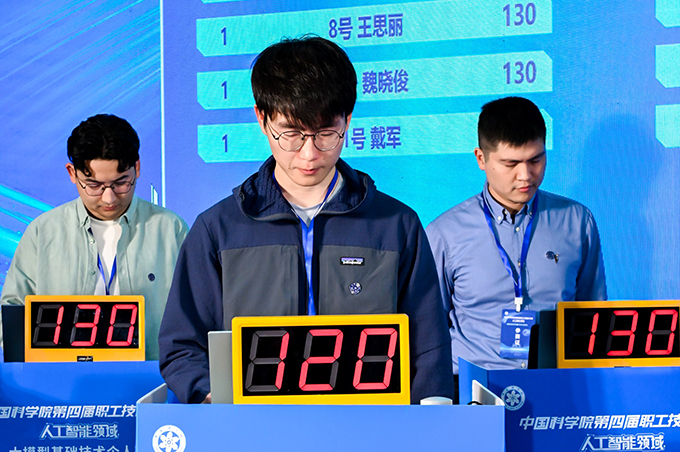 人工智能领域比赛现场